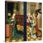 The Annunciation, Cologne School-null-Stretched Canvas