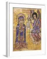 The Annunciation, Coptic Miniature-null-Framed Giclee Print