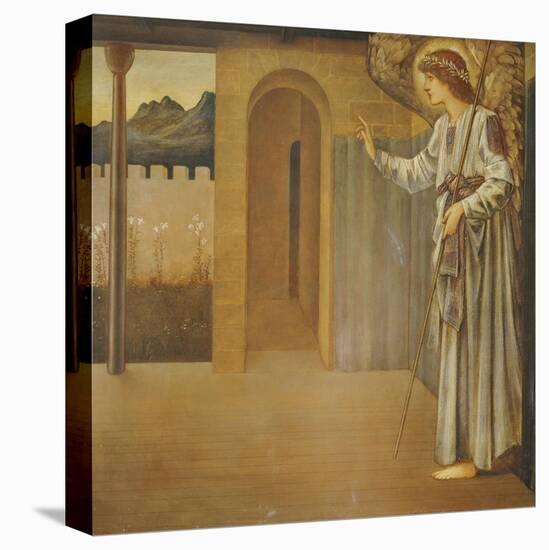 The Annunciation, Dated 1893-Edward Burne-Jones-Stretched Canvas