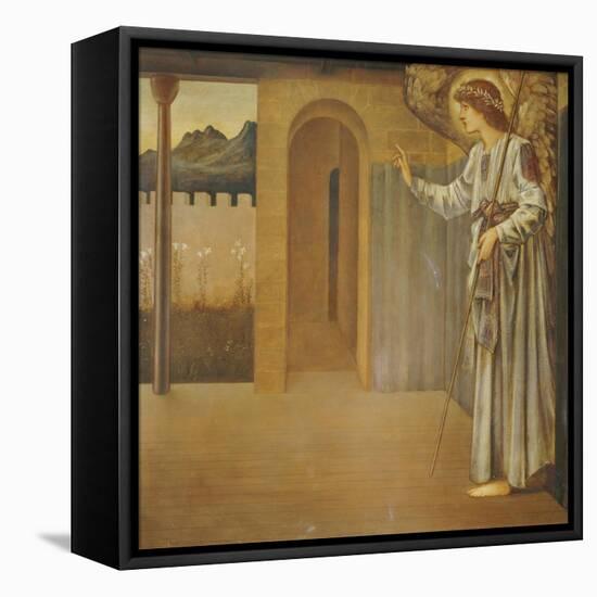 The Annunciation, Dated 1893-Edward Burne-Jones-Framed Stretched Canvas