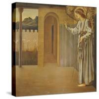 The Annunciation, Dated 1893-Edward Burne-Jones-Stretched Canvas