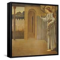 The Annunciation, Dated 1893-Edward Burne-Jones-Framed Stretched Canvas