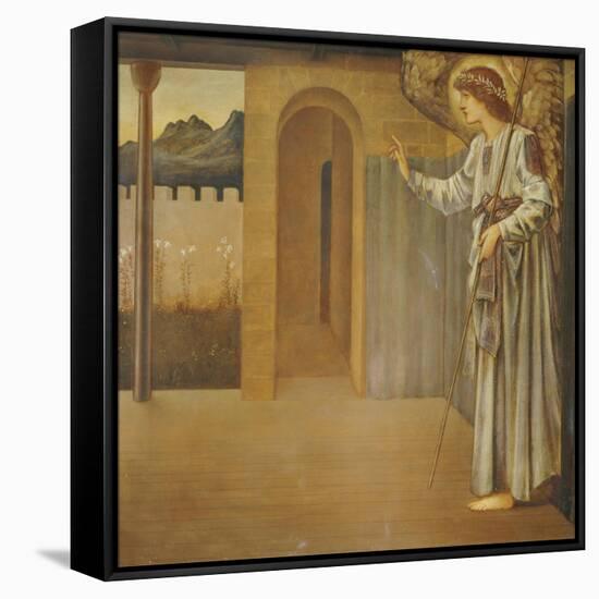 The Annunciation, Dated 1893-Edward Burne-Jones-Framed Stretched Canvas