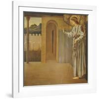 The Annunciation, Dated 1893-Edward Burne-Jones-Framed Giclee Print