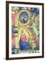 The Annunciation Depicted in an Historiated Initial "R"-Fra Angelico-Framed Giclee Print