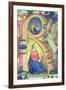 The Annunciation Depicted in an Historiated Initial "R"-Fra Angelico-Framed Giclee Print