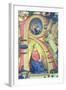 The Annunciation Depicted in an Historiated Initial "R"-Fra Angelico-Framed Giclee Print