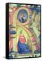 The Annunciation Depicted in an Historiated Initial "R"-Fra Angelico-Framed Stretched Canvas