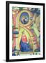 The Annunciation Depicted in an Historiated Initial "R"-Fra Angelico-Framed Premium Giclee Print