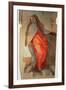 The Annunciation, Detail of the Virgin, c.1527-Jacopo da Carucci Pontormo-Framed Giclee Print