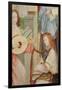 The Annunciation, Detail of Two Angels Playing Instruments-Taborda Vlame Frey, Carlos-Framed Giclee Print