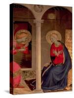 The Annunciation (Detail)-Fra Angelico-Stretched Canvas