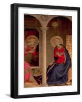 The Annunciation (Detail)-Fra Angelico-Framed Giclee Print