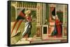 The Annunciation (Detail)-Vittore Carpaccio-Framed Stretched Canvas