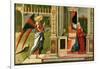 The Annunciation (Detail)-Vittore Carpaccio-Framed Giclee Print