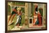 The Annunciation (Detail)-Vittore Carpaccio-Framed Giclee Print