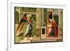 The Annunciation (Detail)-Vittore Carpaccio-Framed Giclee Print
