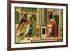 The Annunciation (Detail)-Vittore Carpaccio-Framed Giclee Print