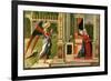 The Annunciation (Detail)-Vittore Carpaccio-Framed Giclee Print