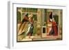 The Annunciation (Detail)-Vittore Carpaccio-Framed Giclee Print