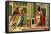 The Annunciation (Detail)-Vittore Carpaccio-Framed Stretched Canvas