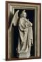 The Annunciation (Diptych, Left Pane), 1434-1435-Jan van Eyck-Framed Giclee Print