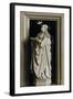 The Annunciation (Diptych, Right Pane), 1434-1435-Jan van Eyck-Framed Giclee Print