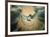 The Annunciation (Dove Detail)-Garofalo-Framed Giclee Print