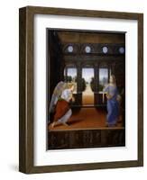 The Annunciation, early 1480s-Lorenzo di Credi-Framed Giclee Print