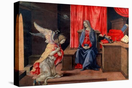 The Annunciation, Early 1490S-Filippino Lippi-Stretched Canvas