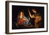 The Annunciation, Early 17th C-Matthias Stomer-Framed Giclee Print