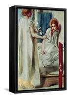The Annunciation-Ecce Ancilla Domini (1840-50).-Dante Gabriel Rossetti-Framed Stretched Canvas