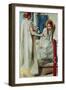 The Annunciation-Ecce Ancilla Domini (1840-50).-Dante Gabriel Rossetti-Framed Giclee Print