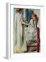 The Annunciation-Ecce Ancilla Domini (1840-50).-Dante Gabriel Rossetti-Framed Giclee Print