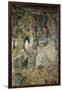 The Annunciation (Fresco in Santa Maria Antiqu), 565-578-null-Framed Giclee Print