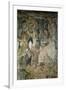 The Annunciation (Fresco in Santa Maria Antiqu), 565-578-null-Framed Giclee Print