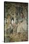 The Annunciation (Fresco in Santa Maria Antiqu), 565-578-null-Stretched Canvas