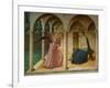 The Annunciation. Fresco in the former dormitory of the Dominican monastery San Marco, Florence.-null-Framed Giclee Print