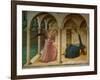 The Annunciation. Fresco in the former dormitory of the Dominican monastery San Marco, Florence.-null-Framed Giclee Print