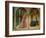 The Annunciation. Fresco in the former dormitory of the Dominican monastery San Marco, Florence.-null-Framed Giclee Print