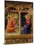 The Annunciation, from C. 1440 Altarpiece of Convent of Montecarlo-Fra Angelico-Mounted Photographic Print