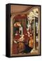 The Annunciation, from Left Panel of Altar of Wettenhausen, 1523-1524-Martin Schaffner-Framed Stretched Canvas