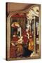 The Annunciation, from Left Panel of Altar of Wettenhausen, 1523-1524-Martin Schaffner-Stretched Canvas