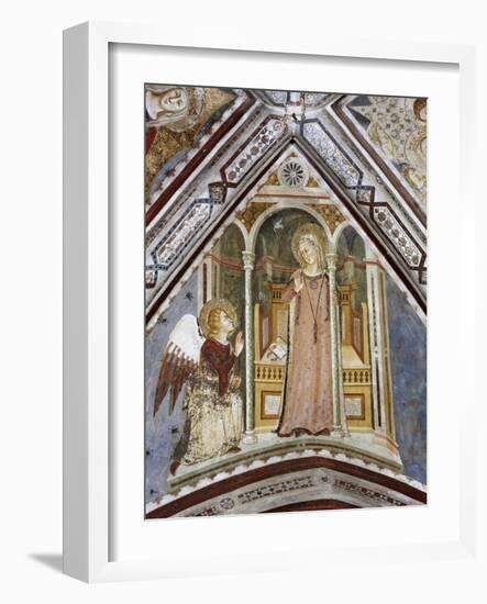 The Annunciation, from Master Trecentesco School-null-Framed Giclee Print