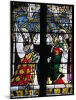 The Annunciation, from the Chapel of Jacques Coeur, 15th Century-null-Mounted Giclee Print