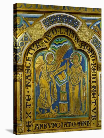 The Annunciation, from the Verdun Altar-Nicholas of Verdun-Stretched Canvas