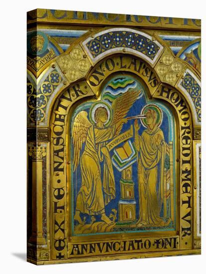 The Annunciation, from the Verdun Altar-Nicholas of Verdun-Stretched Canvas