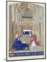 The Annunciation (Hours of Étienne Chevalie)-Jean Fouquet-Mounted Giclee Print