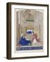 The Annunciation (Hours of Étienne Chevalie)-Jean Fouquet-Framed Giclee Print