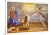 The Annunciation in Saint-Nicolas de Veroce church, Haute Savoie, France-Godong-Framed Photographic Print